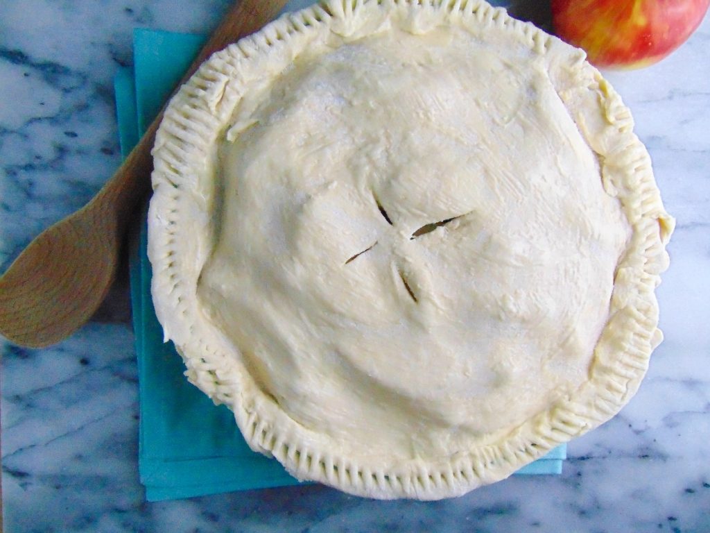 This homemade apple pie recipe is simple and delicious to make. Paired with a flaky all butter pie crust and a sweet apple filling, any home baker can conquer this American classic pie!