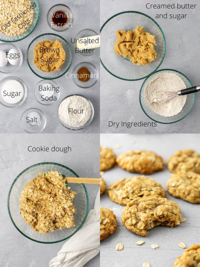 How to make homemade oatmeal cookies step by step