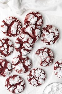 red velvet crinkle cookie recipe