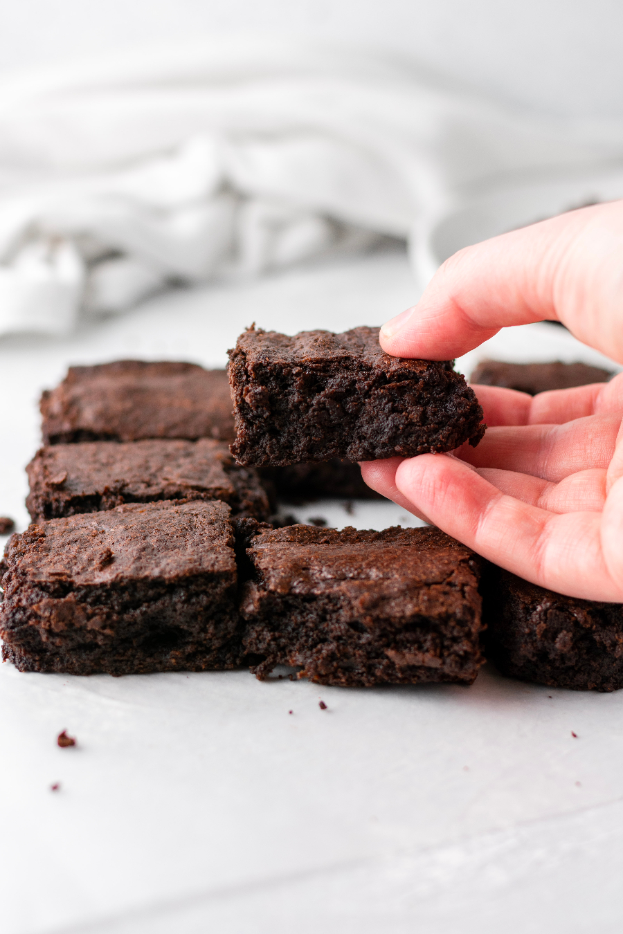 Fudgy Dark Chocolate Brownies - Ginger Snaps Baking Affairs