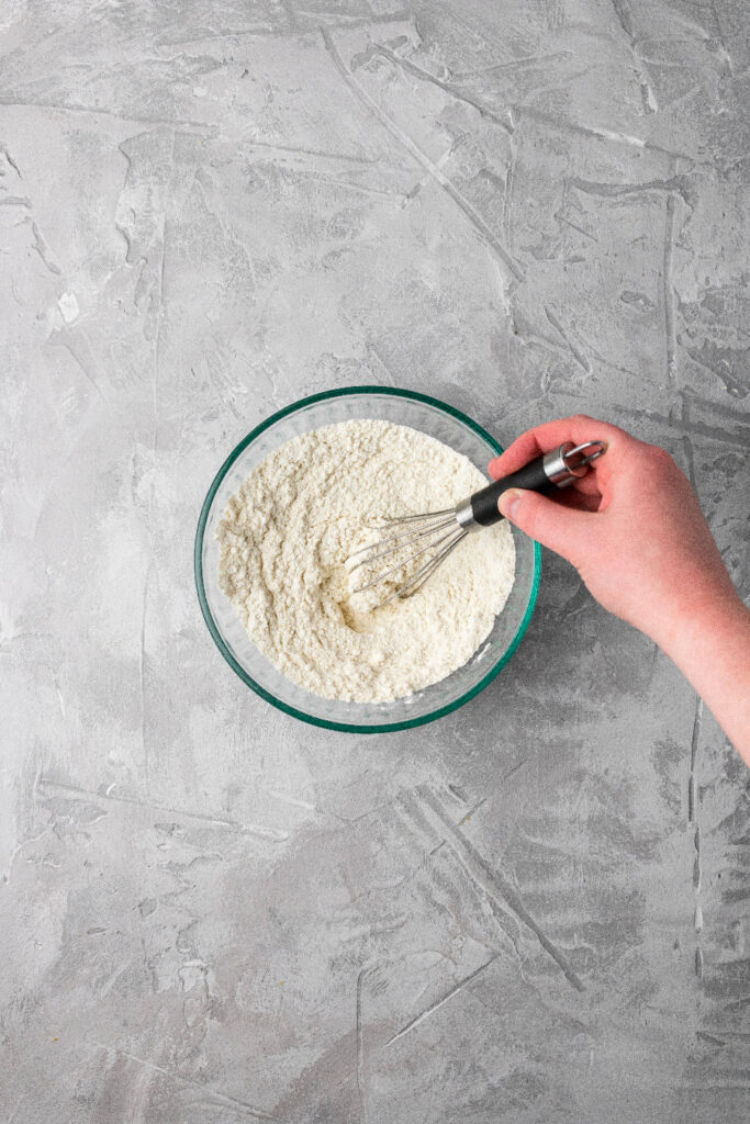 whisk together the dry ingredients.