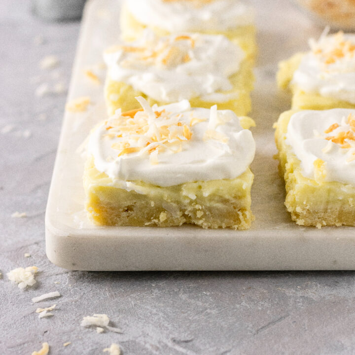 Coconut Cream Pie Bars (Easy) Ginger Snaps Baking Affairs