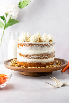 Naked Carrot Cake - Ginger Snaps Baking Affairs