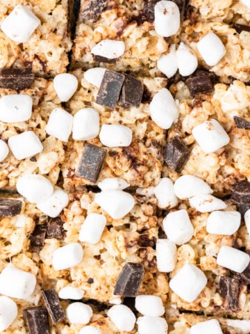 S'mores rice krispie treats.