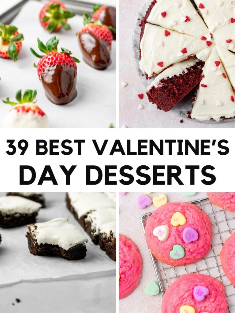 A collection of the best Valentine's Day desserts.