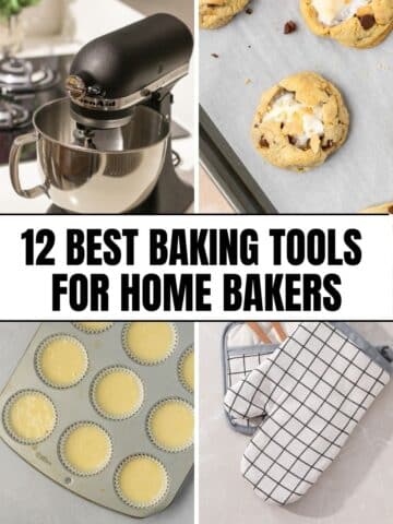 12 best baking tools for home bakers.