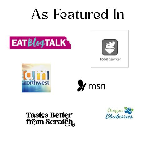 As featured in with different logos.