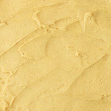 Pumpkin frosting.