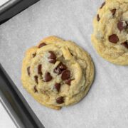 The best chocolate chip cookies.